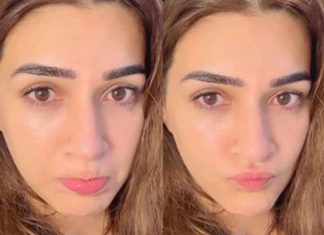 Kriti Sanon eyes post crying scen