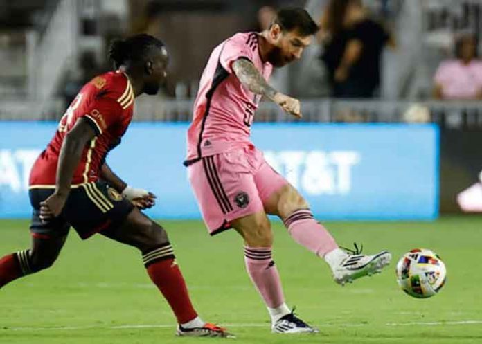 Messi and Miami football match