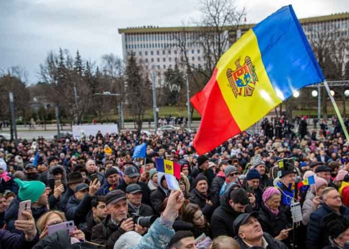 Moldova Flag Holding