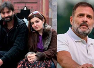 Mushaal Hussein Mullick and Yasin Malik and Rahul Gandhi