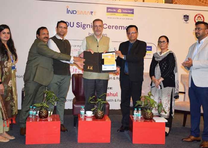 NHM Punjab Inks MoU With Indian Bank