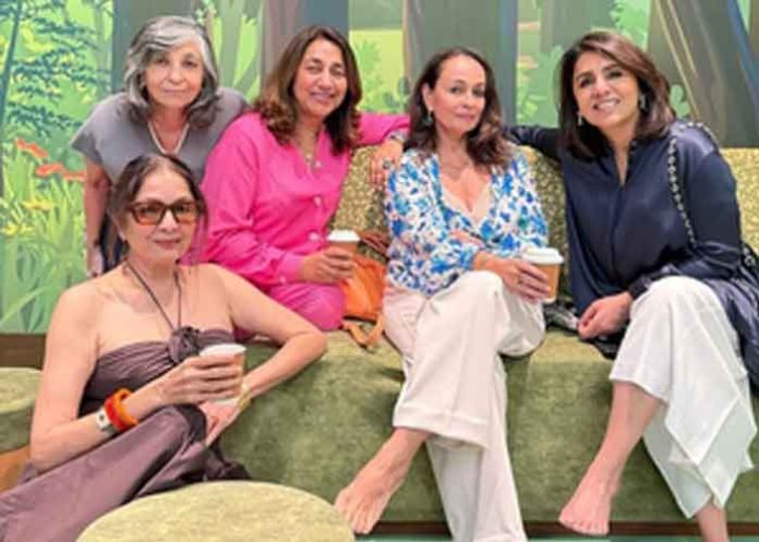 Neena Gupta, Neetu Kapoor, and Soni Razdan date