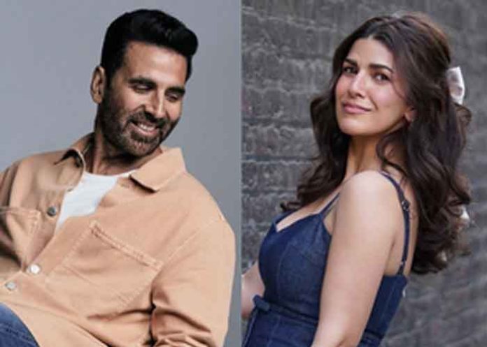 Nimrat Kaur and Akshay Kumar