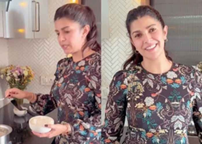 Nimrat Kaur cooks prasad on 'Gurpurab'