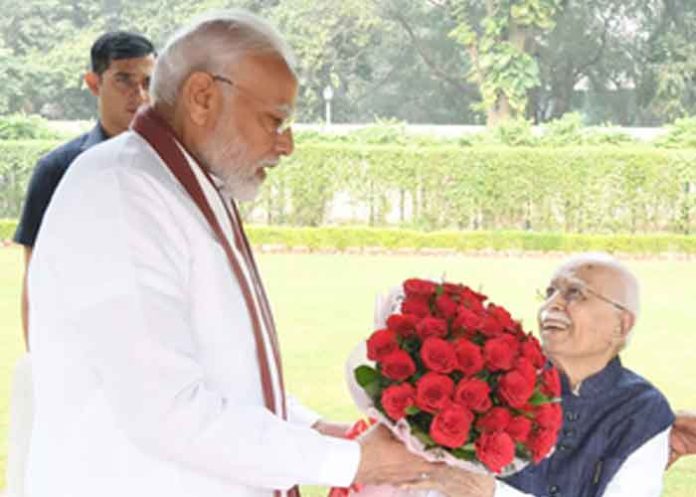 PM Modi and Lal Krishna Advani