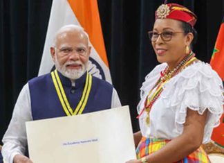 PM Modi recieves Dominica Award of Honour