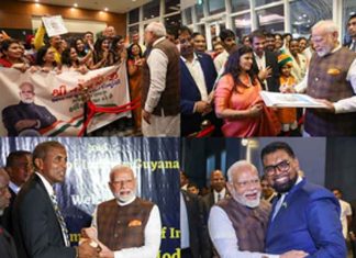 PM Modi thanks Indian diaspora in Guyana