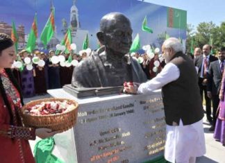 PM Modi tribute to Mahatma Gandhi’s