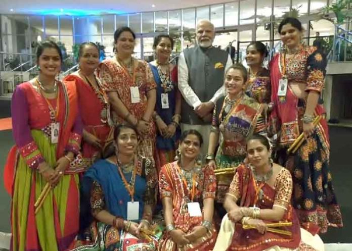 PM Modi welcom in Indian culture in Brazil