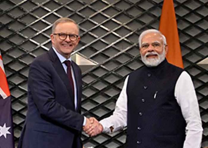 PM Modi with Anthony Albanese