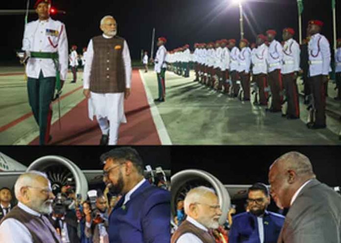 PM Modi's first visit to Guyana