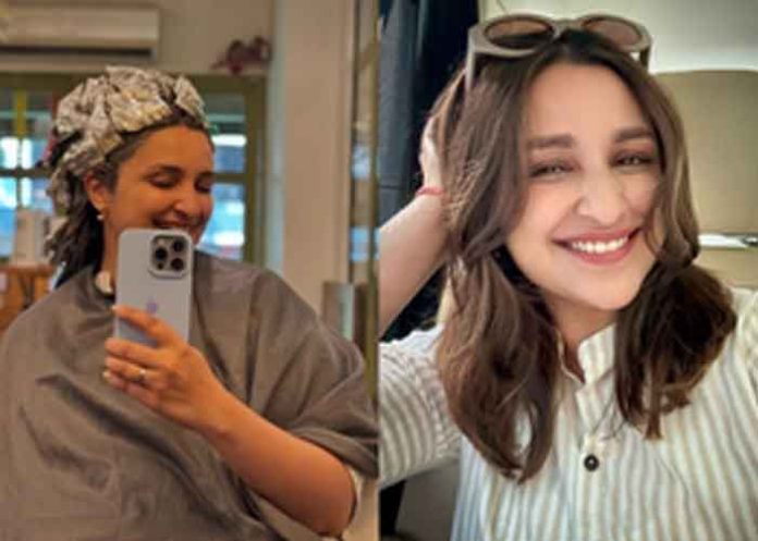 Parineeti Chopra new Hairstyle