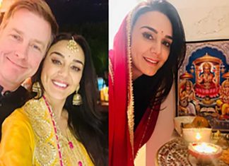 Preity Zinta shares pictures from Diwali celebrations