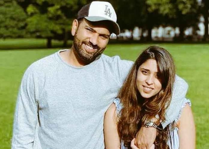 Rohit Sharma and wife Ritika Sajdeh