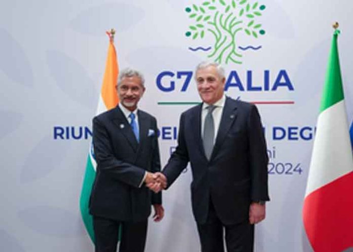 S. Jaishankar met Antonio Tajani