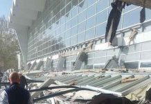 Serbia railway station roof collapse 2