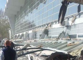 Serbia railway station roof collapse 2