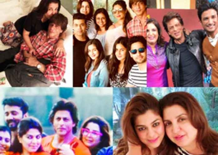 Shah Rukh Khan and Farah Khan old pictures