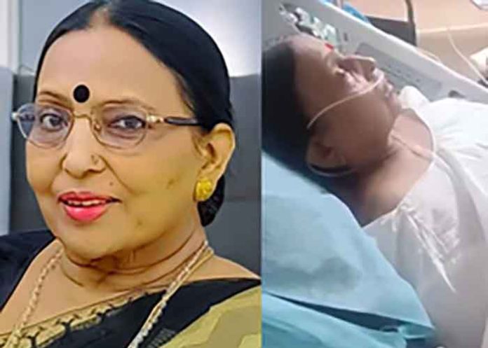 Sharda Sinha video from hospital