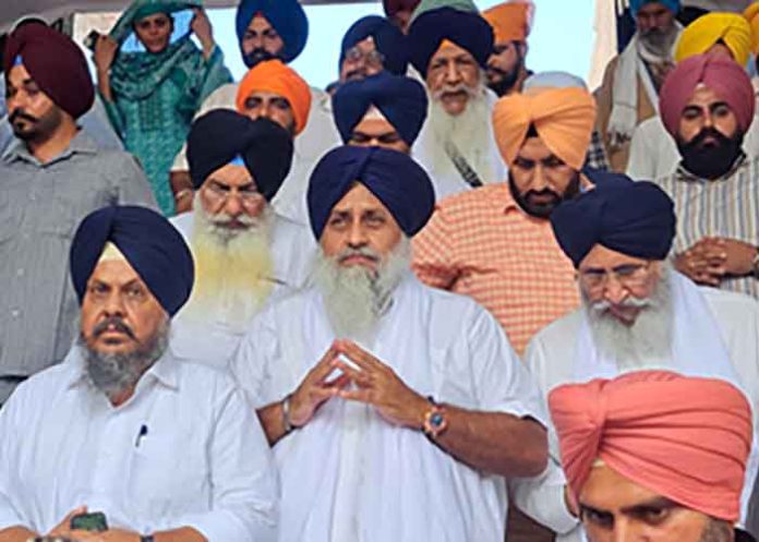 Sikh organisations to decide Sukhbir Badal future