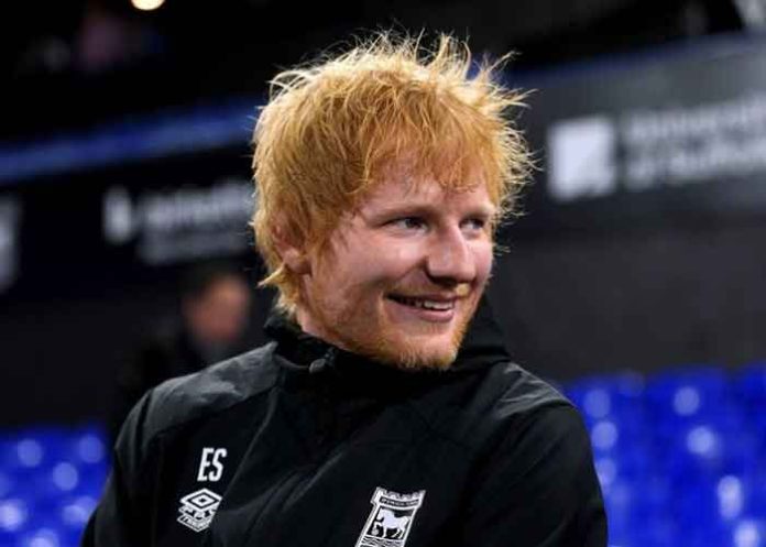 Singer Ed Sheeran