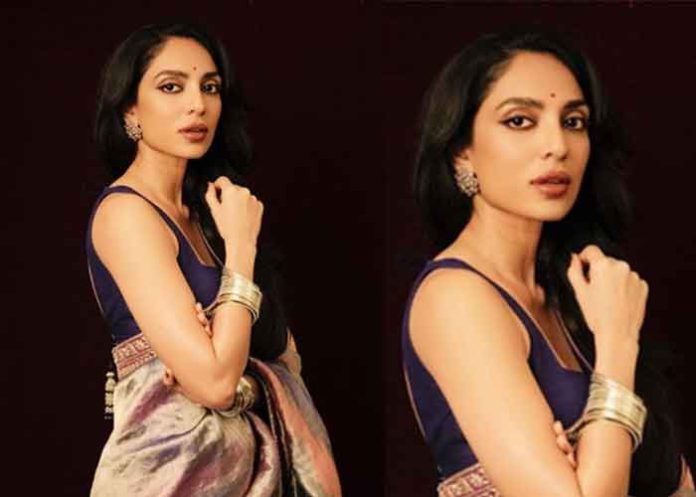 Sobhita Dhulipala saree