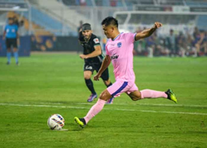 Sunil Chhetri in Bengaluru FC ISL