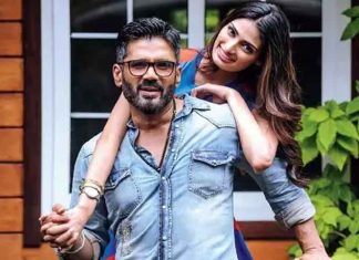 Sunil Shetty and Athiya Shetty