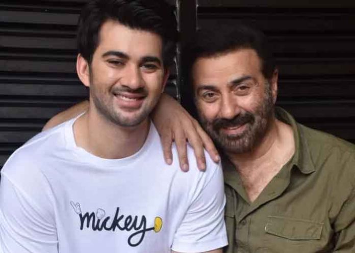 Sunny Deol and son Karan deol