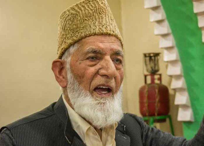 Syed Ali Shah Geelani.