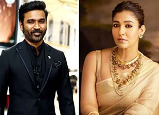 Tamil actor Dhanush and Nayanthara