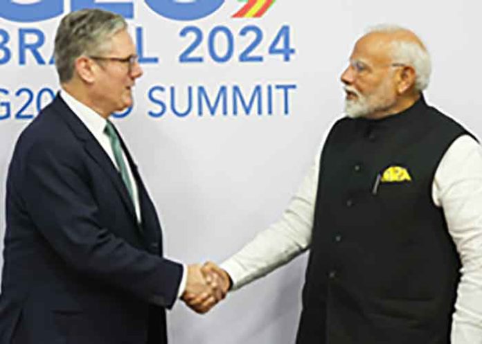 UK PM Keir Starmer thanks PM Modi