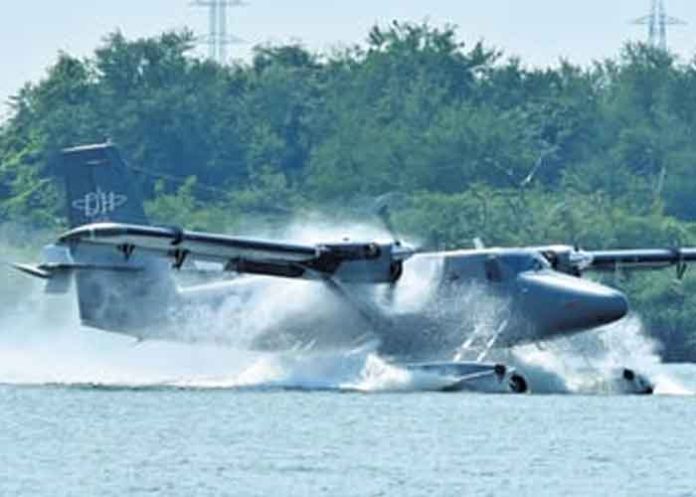 Vijayawada-Srisailam seaplane trial run