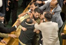 jammu and kashmir Assembly ruckus