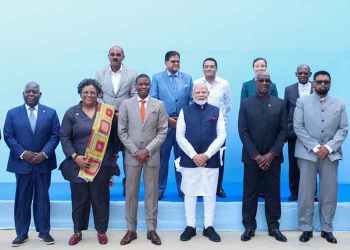 pm Modi at India-CARICOM Summit