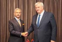 s jaishankar meeting Andrii Sybiha