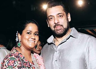 Arpita Khan with Salman Khan