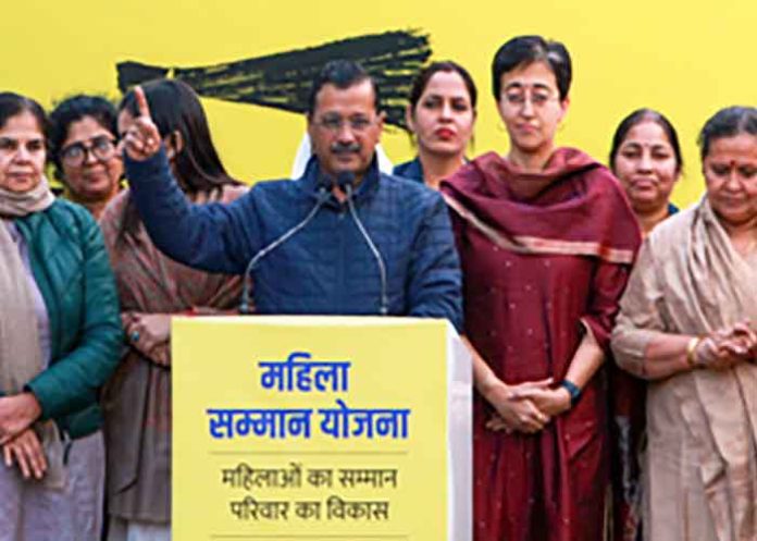 Arvind Kejriwal for Delhi women