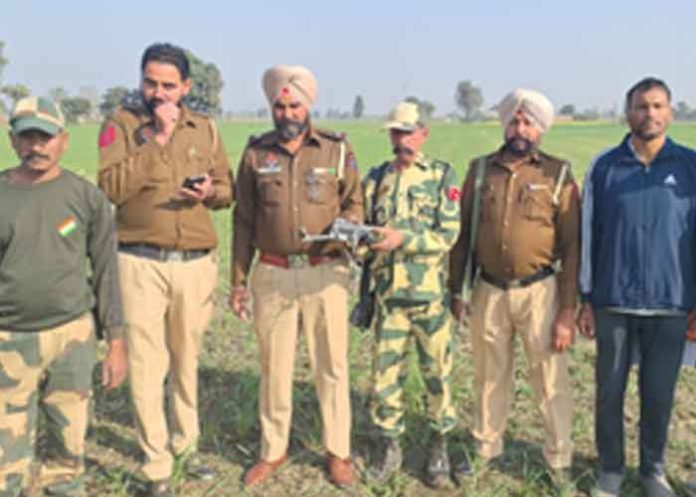 BSF seizes 4 Pakistani drones along Punjab border