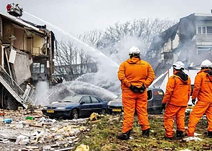 Building explosion in The Hague