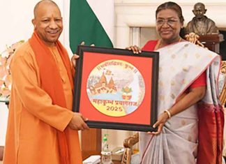 CM Adityanath invites President Murmu