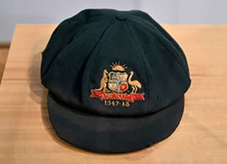 Don Bradman Baggy Green Test Cap