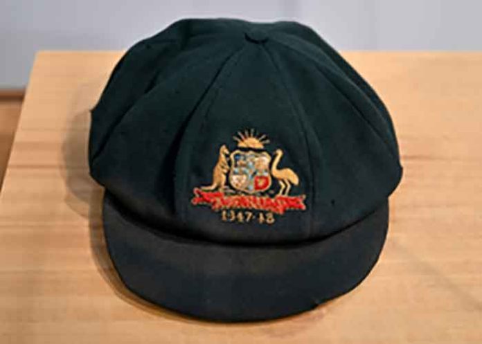 Don Bradman Baggy Green Test Cap