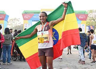 Ethiopian Sutume Kebede Runner