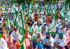 Farmers Protest at Khanauri border