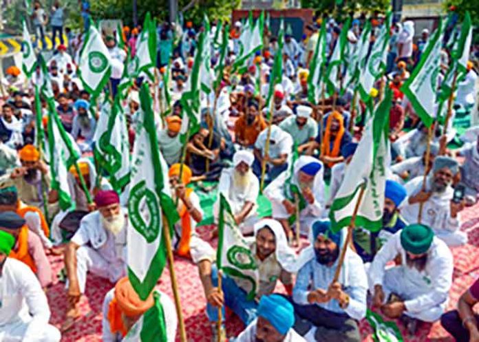 Farmers Protest at Khanauri border