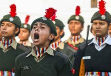 Female cadets join NCC Republic Day Camp