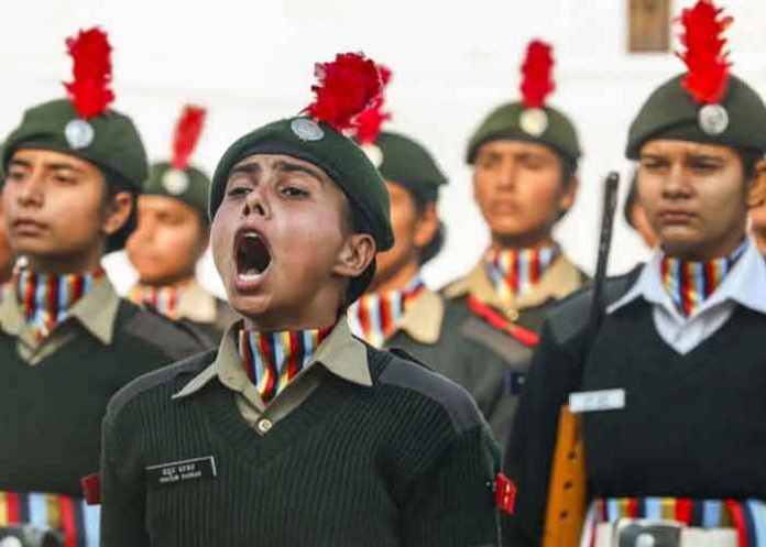 Female cadets join NCC Republic Day Camp