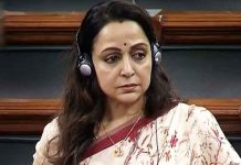 Hema Malini in Parliament