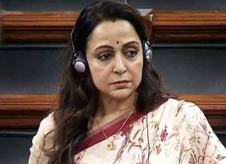 Hema Malini in Parliament